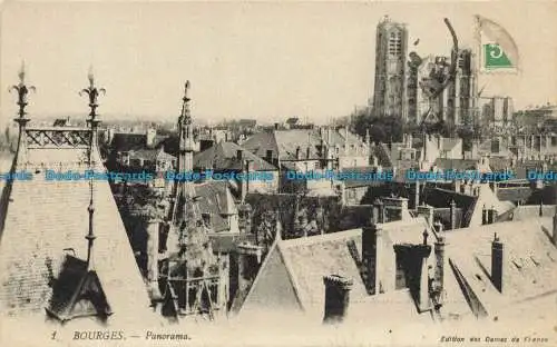 R661039 Bourges. Panorama. Dames de France. Levy Fils