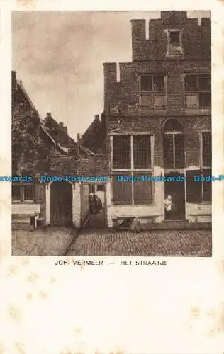 R662671 Het Straatje. Joh. Vermeer. Weenenk und Snel