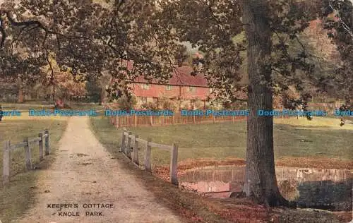 R661085 Knole Park. Keeper Cottage. J. Salmon. 1920