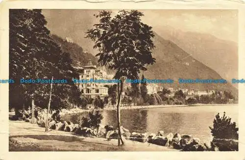 R661087 Montreux. Territet. Hotel Vernet. A. Trub