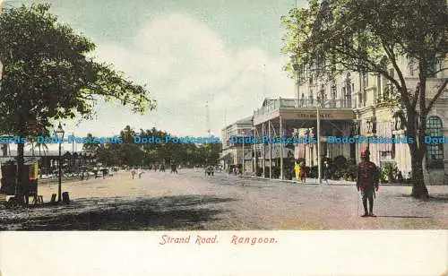 R661724 Rangoon. Strandstraße. D. A. Ahuja