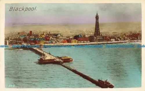 R661113 Blackpool. Advance Sunset Serie. RP. 1933