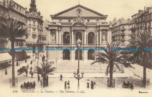 R661208 Toulon. Das Theater. LL. 118. Levy Fils. Selecta