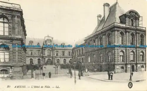 R661220 Amiens. L Hotel de Ville. LL. 39. Levy Fils