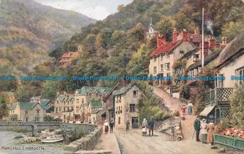 R662893 Lynmouth. Mars Hill. J. Salmon. A. R. Quinton