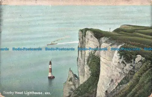 R662928 Beachy Head Leuchtturm. Postkarte. 1907