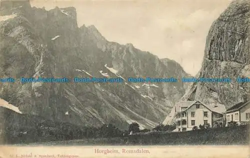 R661937 Horgheim. Romsdalen. L. Sodahl und Sponland