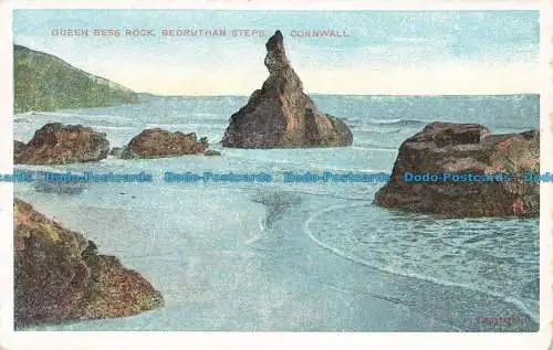 R662948 Cornwall. Bedruthen Stufen. Queen Bess Rock. G.D. und D.L