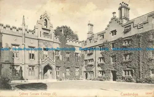 R661327 Cambridge. Sidney Sussex College. II. Stengel. 1910