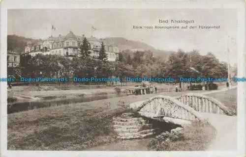 R661962 Bad Kissingen. Blick Vom Rosengarten auf den Fürstenhof