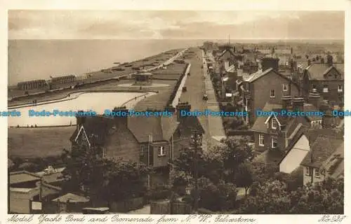 R661982 Felixstowe. Modell Yacht Teich und Promenade von N.W.Nr. 928