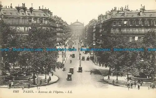 R661360 Paris. Avenue de l Opera. LL. 1262. Levy et Neurdein Reunis