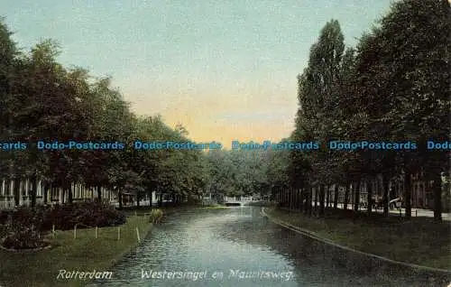 R661388 Rotterdam. Westersingel en Mauritsweg. Dr. Trenkler