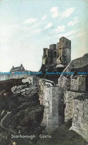 R663548 Scarborough Castle. Shurey. Diese schöne Serie von Fine Art Postkarten