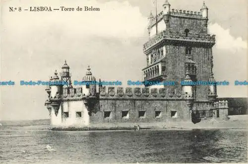 R661408 Lissabon. Torre de Belem. C.A. Nr. 8