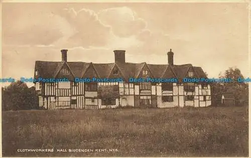 R662037 Kent. Tucharbeiterhalle Biddenden. Nr. 6