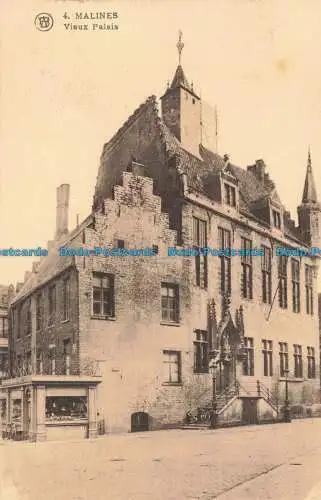 R663570 Malines. Vieux Palais. F. Walschaerts