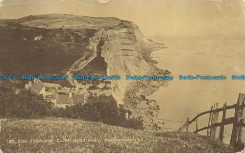 R662055 Hastings. Ecclesbourne Cliff. Richter. 67. 1920