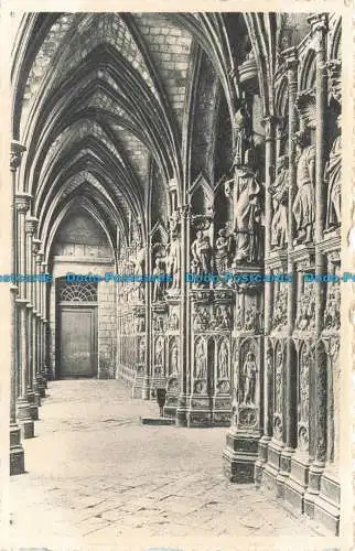 R663592 Tournai. Porche de la Cathedrale. Ern. Nels Thill