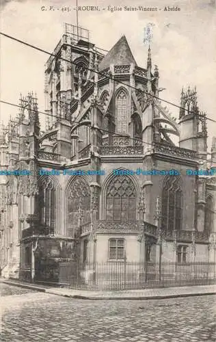 R663596 Rouen. Eglise Saint Vincent. Abside