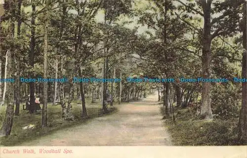 R662099 Woodhall Spa. Kirchenspaziergang. G. W. W. 1904