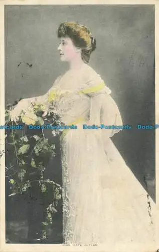 R663127 Miss Kate Cutler. Postkarte. 1904