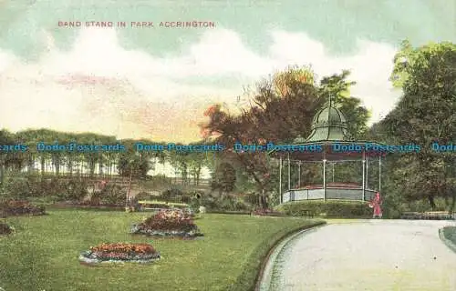 R662127 Accrington. Bandstand im Park. G. D. und D. L. The Star Series