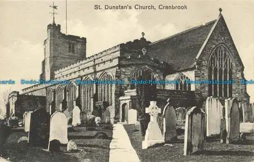 R662160 Cranbrook. Kirche St. Dunstan. B. Jenner