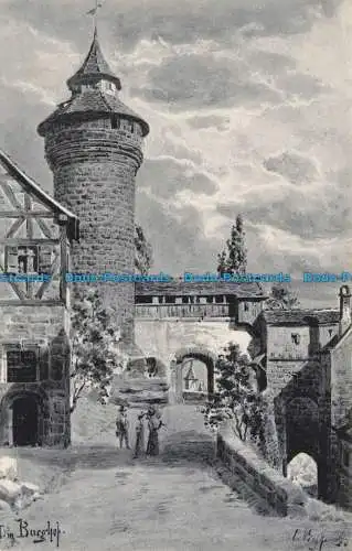 R663182 Nürnberg. Vestner Turm. S. Soldan scher Hofbuch