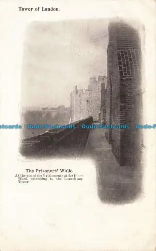 R663705 Tower of London. The Prisoners Walk. Sturm und Polden