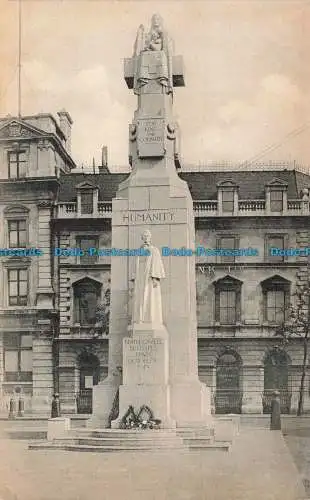 R663709 Edith Cavell Memorial. The London Stereoscopic Company. Serie