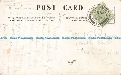 R663217 Jetzt sind Sie verheiratet Wir wünschen Ihnen Freude. Postkarte. 1907