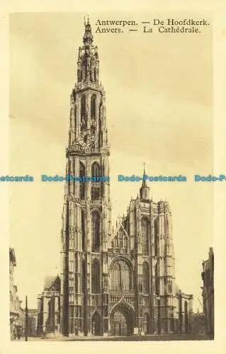 R663241 Anvers. La Cathedrale. U.P.B