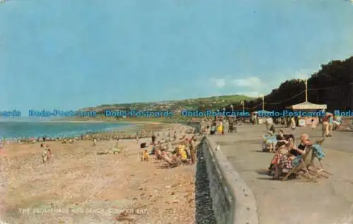 R664477 Colwyn Bay. Die Promenade und der Strand. J. Lachs