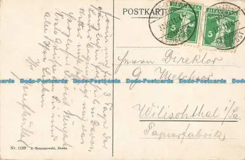 R663257 Davos. J. Tomaszewski. Nr. 1139. 1911