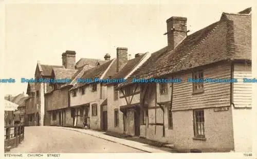 R662249 Steyning. Kirchenstraße. Photochrom