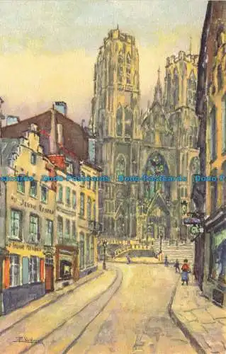 R663266 Bruxelles. Ste. Gudule. Stehli. Nr. 410