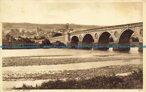 R662261 Hexham. Tyne Bridge. Photochrom