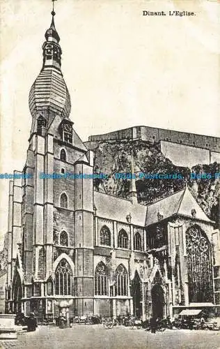 R663283 Dinant. L Eglise. Postkarte