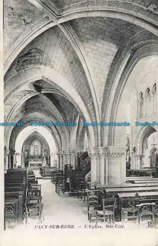 R663822 Pacy Sur Eure. L Eglise Bas Cote. ND. Foto