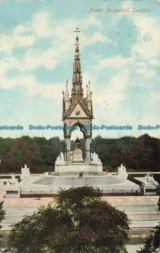 R663833 London. Albert Memorial. Valentine Serie