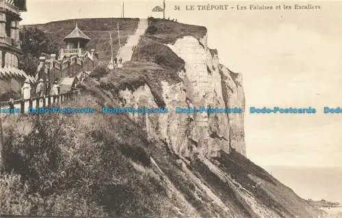 R662314 Le Treport. Le Falaises et les Escalier. C.A.P