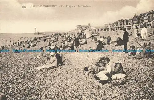 R662321 Le Treport. La Plage et le Casino. C.A.P