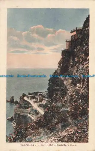 R664588 Taormina. Grand Hotel. Castello a Mare. Giuseppe Valentino di Giorgio