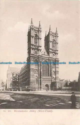 R664606 Westminster Abbey. Westfront. G. Smith. Nr. 209