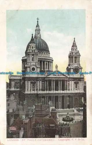 R664623 London. St. Pauls Cathedral. F.F.D. und D.G