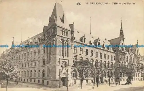 R662389 Straßburg. L Hotel des Postes. C.A.P