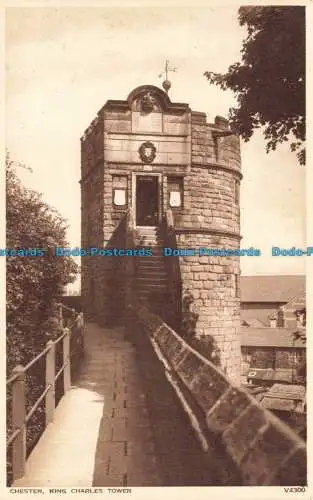 R663925 Chester. King Charles Tower. Photochrom