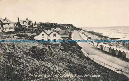 R665301 Felixstowe. Undercliff Road und Cobbolds Point. Valentine Serie