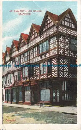 R663432 Stafford. Ein altes Hochhaus. Serie G. D. und D. Star. 1922